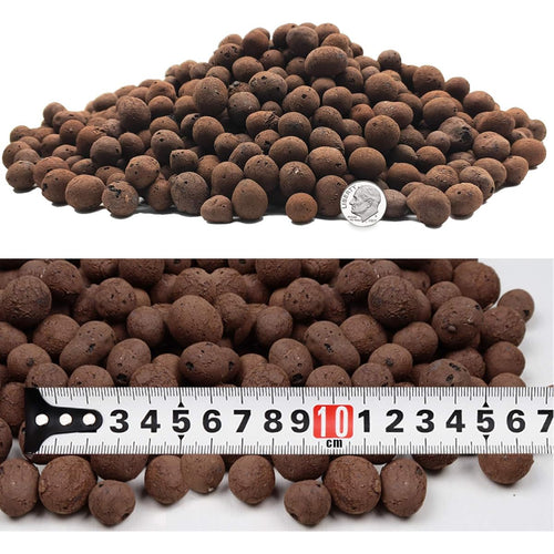 10LBS Leca Expanded Clay Pebbles Hydroponics Supplies for Indoor Garden Plants (10LBS