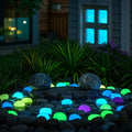 31pcs Extra Large Dreamy Luminous Pebbles Garden Landscape Runway Decoration Fish