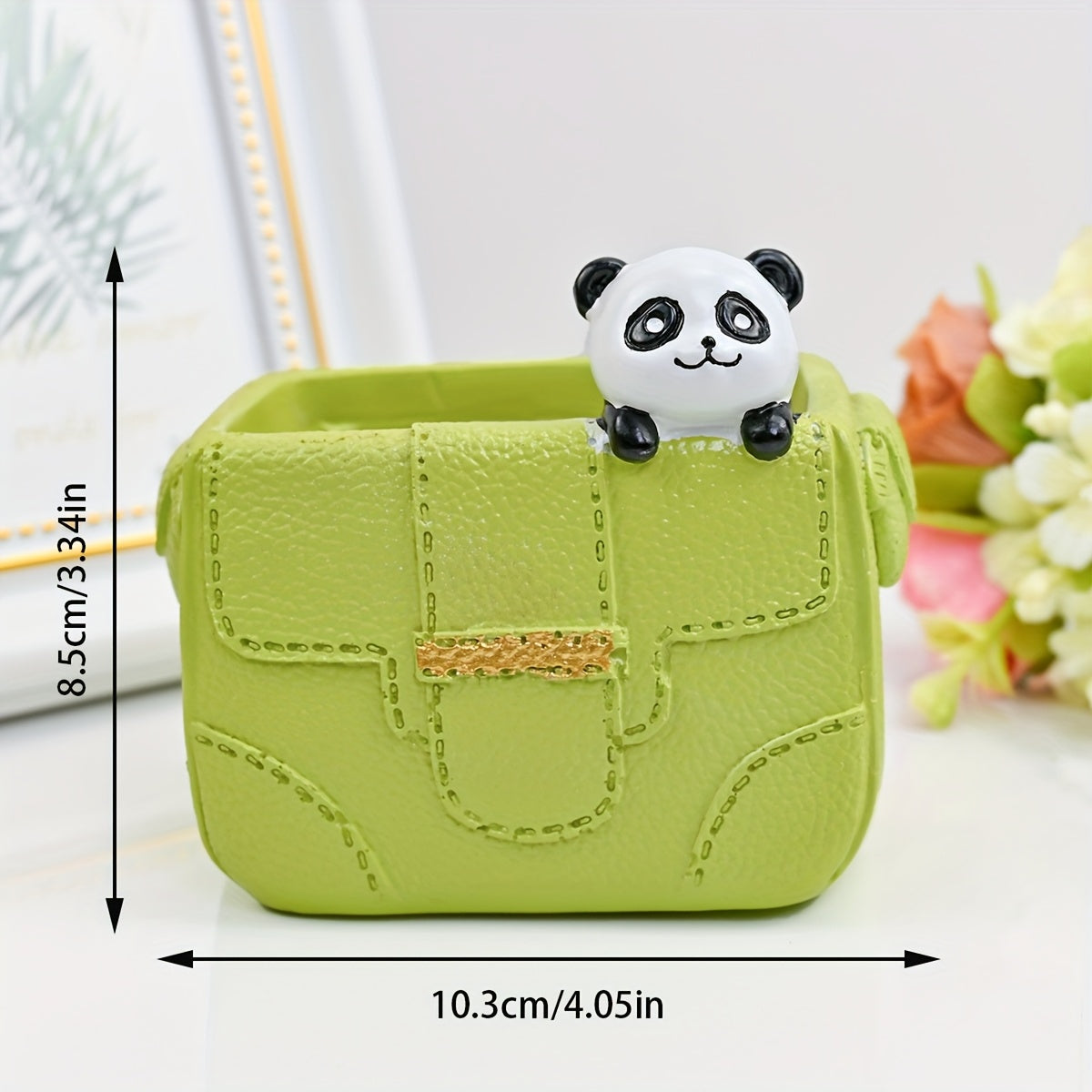 1pc Women's Handbag-Shaped Planter - Pastel Pink\u002FBlue\u002FGreen\u002F