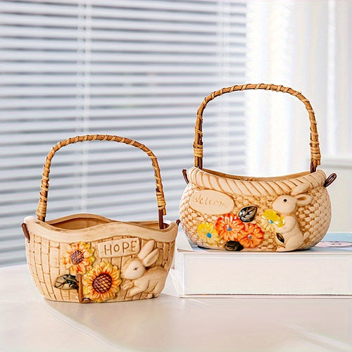 1 Set Classic Geometric Ceramic Succulent Planter