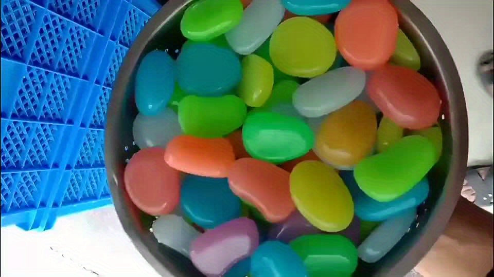 64pcs Glow in the Dark Stones - Extra Large Glow-in-the-Dark Decorations