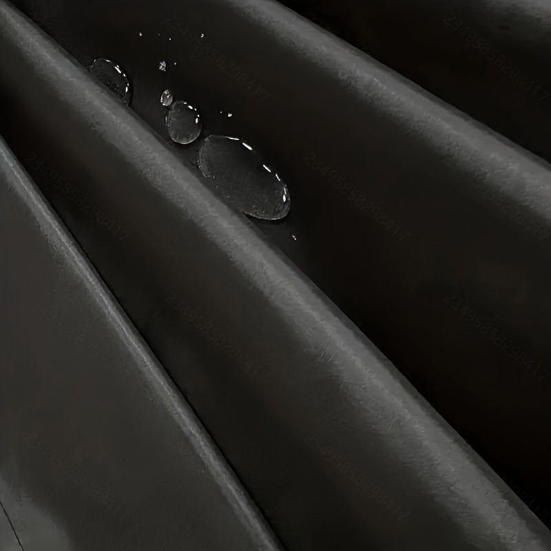 6pcs Waterproof Outdoor Curtains for Patio & Pergola - Thickened UV Protection Fabric